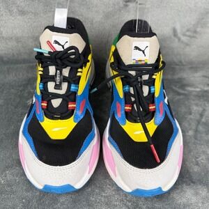Puma RS System Multi Color Sneakers Kids Size 7C Vibrant Athletic Shoes